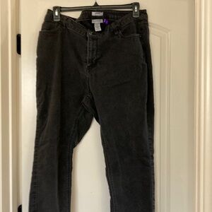 Catherines Petite Black Jeggings